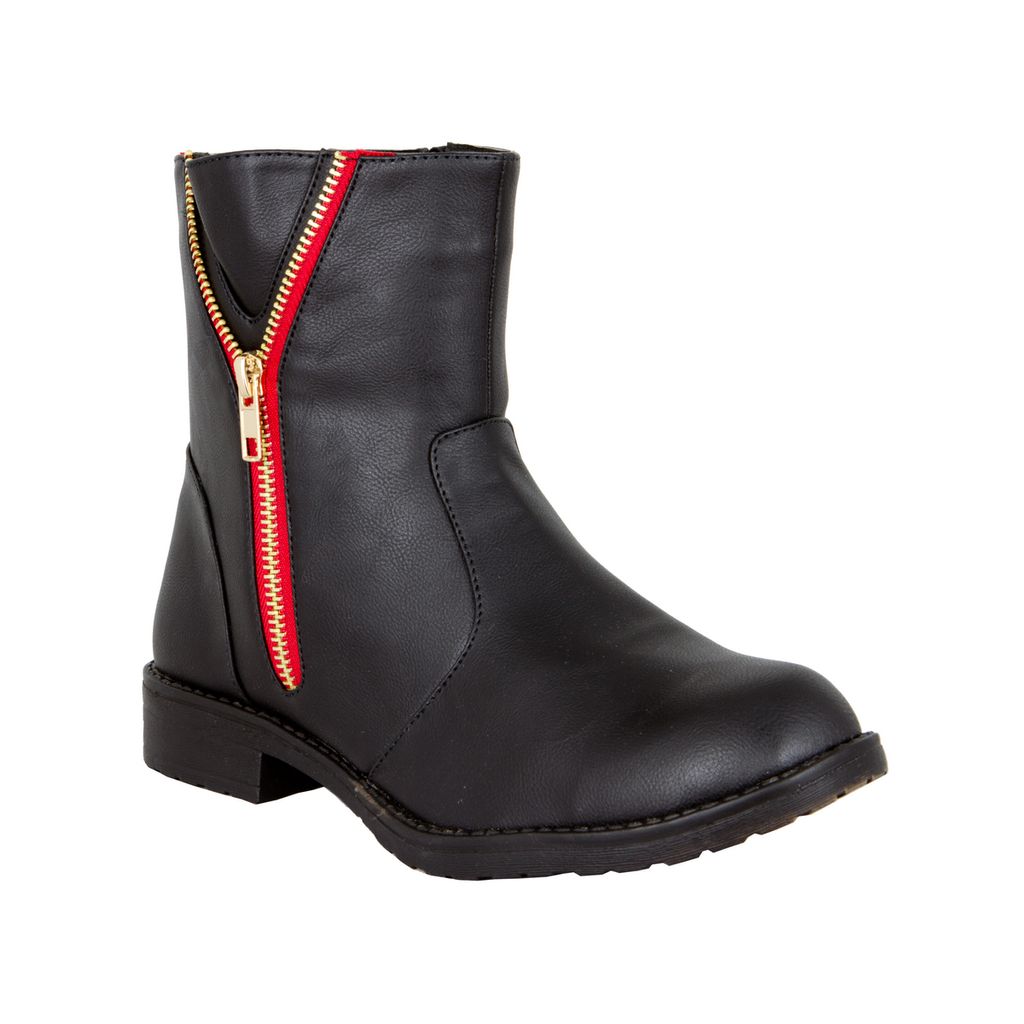 LOVENESS, Damen Stiefeletten leicht gefuetterte Stiefel Boots, Farbe Schwarz, EU 41