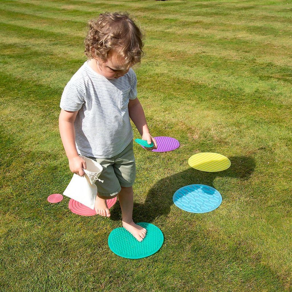 Tickit SiliShapes Sensory Circle Set, Silikon, Vícebarevný Obrázek produktu 