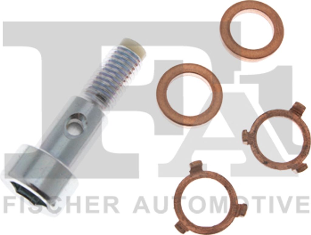 FA1 Hohlschraube Lader Turbolader Ölleitung 989-10-001.041 für FORD Fiesta Mk6 Schrägheck (JA8, JR8) Fiesta Mk5 Schrägheck (JH1, JD1, JH3, JD3)...