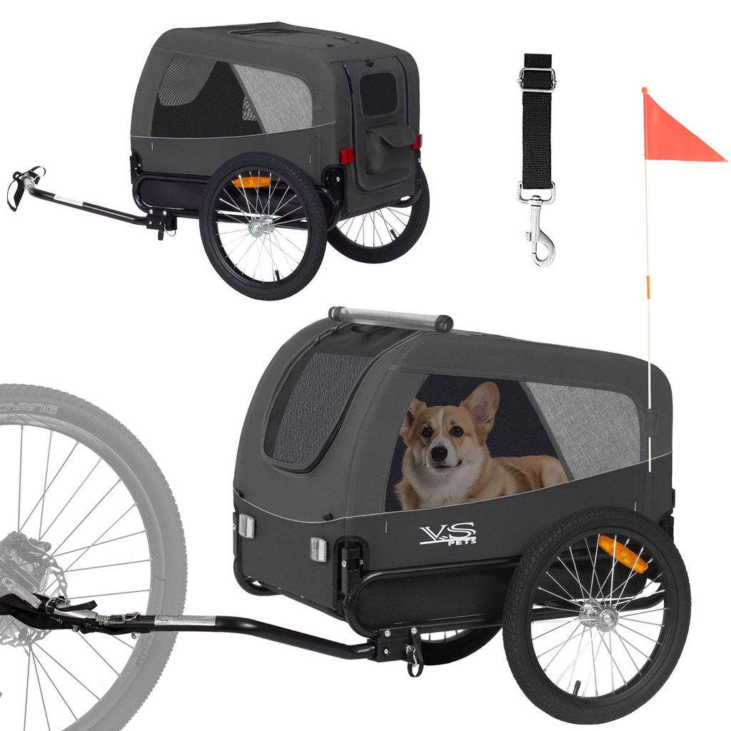 Tiggo VS Pet M Hundefahrradanhänger Hundeanhänger Produktbild 