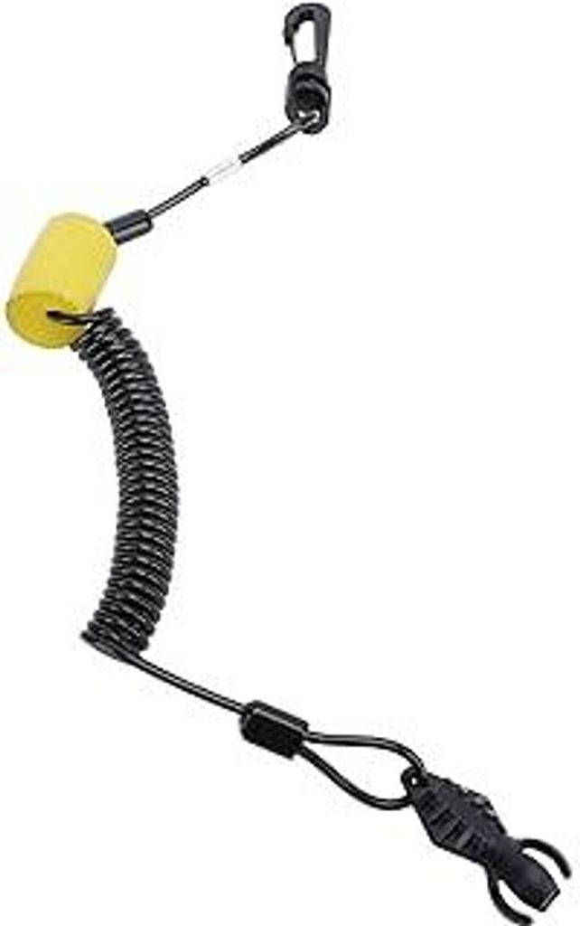 Tbest Jet Ski Tether Schlüsselband Elastisches Seil 278003092 Anti-Diebstahl-Lernschlüsselschnur und Clip-Ersatz GTR GTX Safe Water Adventure