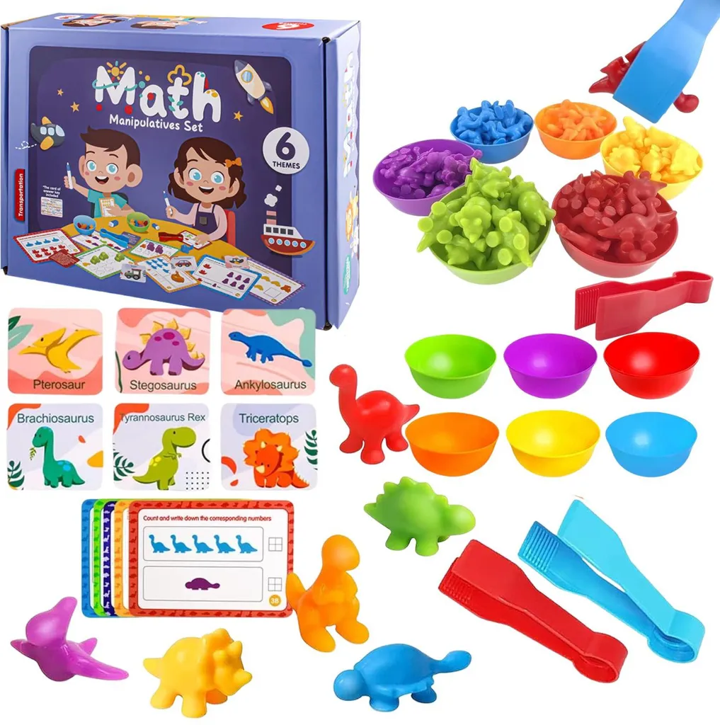 Activité Éducative Enfant : Apprendre à Compter avec les Dinosaures