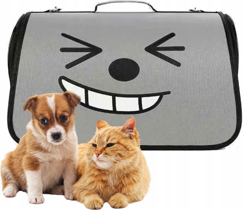 PETSTORY Transporter L für Katzen & kleine Hunde Beige Produktbild 