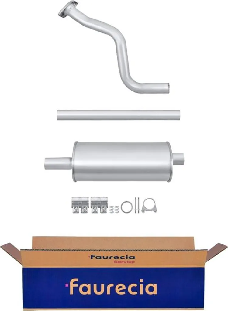 Silencieux avant HELLA 8LB 366 021-431 pour FIAT Scudo Break 220