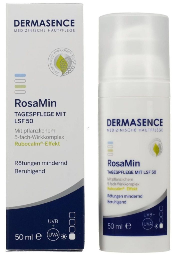 DERMASENCE RosaMin Tagespflege mit LSF 50ml PZN 16901099 Produktbild 