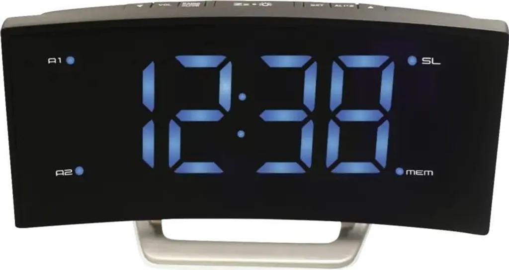 Réveil Projecteur Technoline WT 460 Digital Noir avec Alarme Snooze