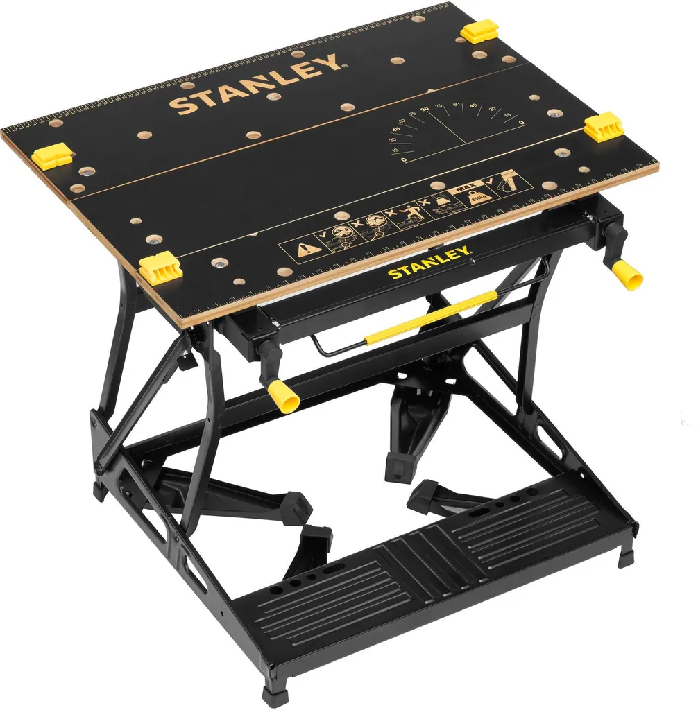 Établi portable Stanley Workmate Deluxe pour sciage et assemblage
