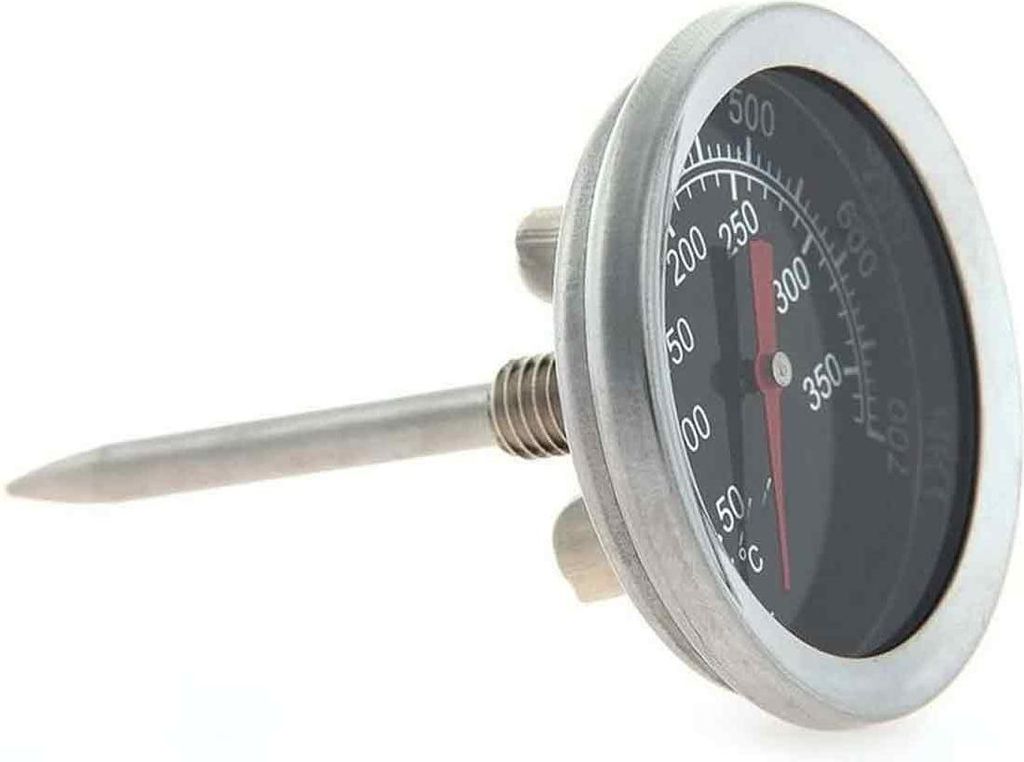 Ofenthermometer aus Edelstahl, BBQ-Grill-Raucherthermometer, 50–350 °C, 100–700 °F (Typ A 350 °C)