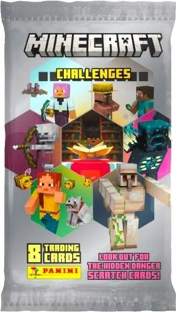Album de stickers Minecraft Panini 15430 avec kit de départ complet