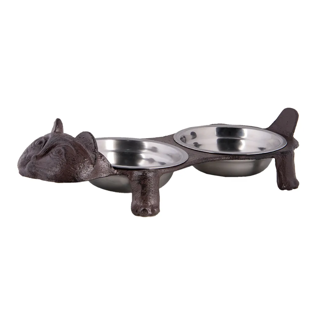 Chien de crèche Chat en Fer pour Décoration de Buffet et Bibliothèque - 2