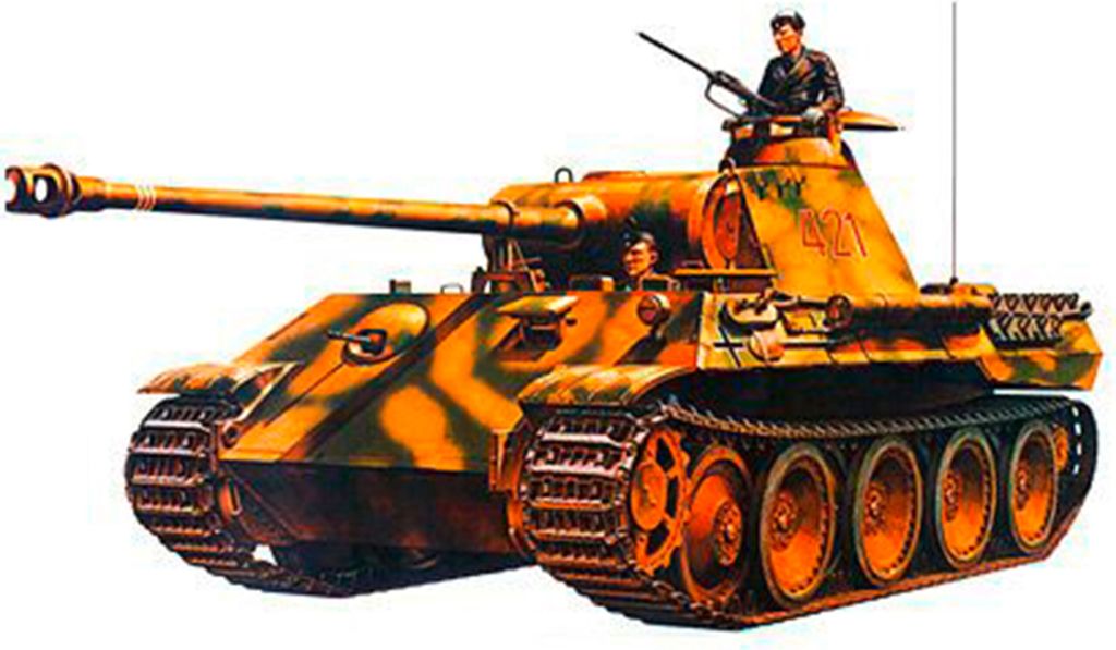 Tamiya 1:35 WWII Dt. SdKfz.171 Panth Zdjęcie produktu 