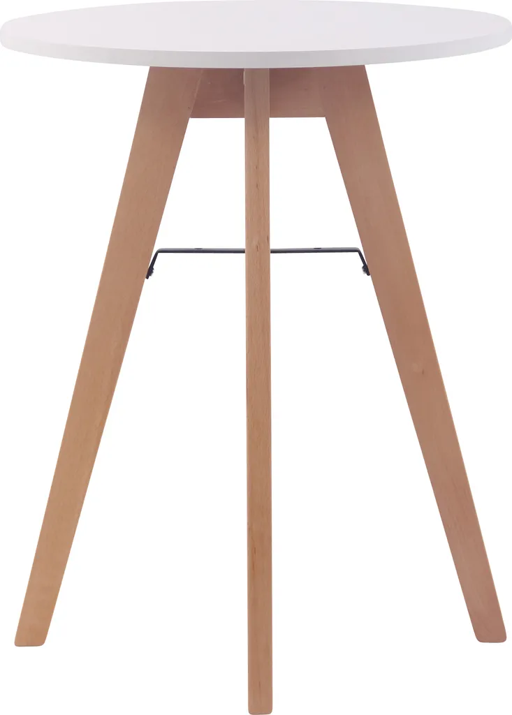Petite table de repas Viktor 60 cm - Stable et facile à nettoyer CLP