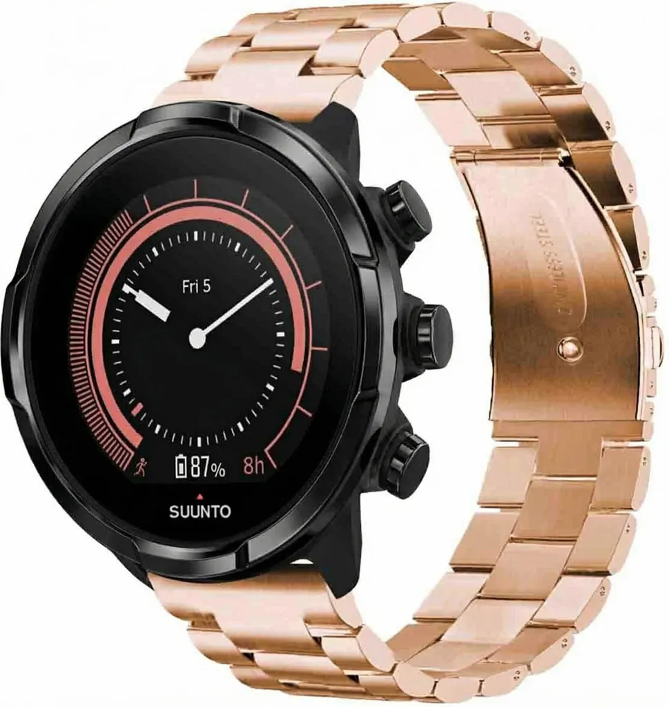 Cinturino iMoshion 24mm Acciaio Inox Oro Rosa | Eleganza Universale