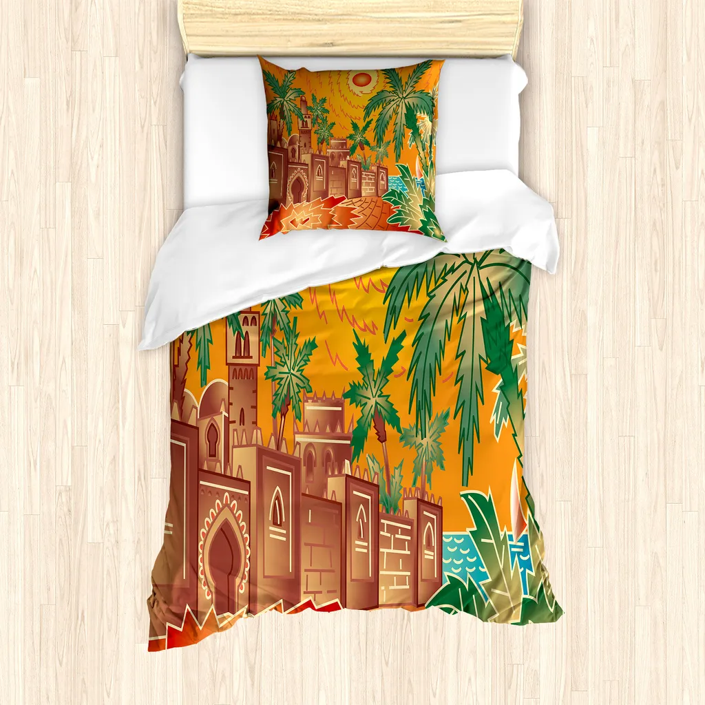 Set Copripiumino ABAKUHAUS Antiacaro 135x200 - Benessere del Sonno