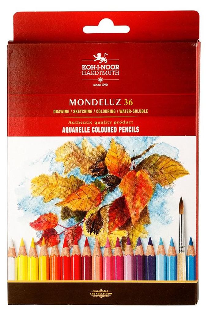 KOH Aquarell Crayons de couleur pour artistes étui carton Image du produit 