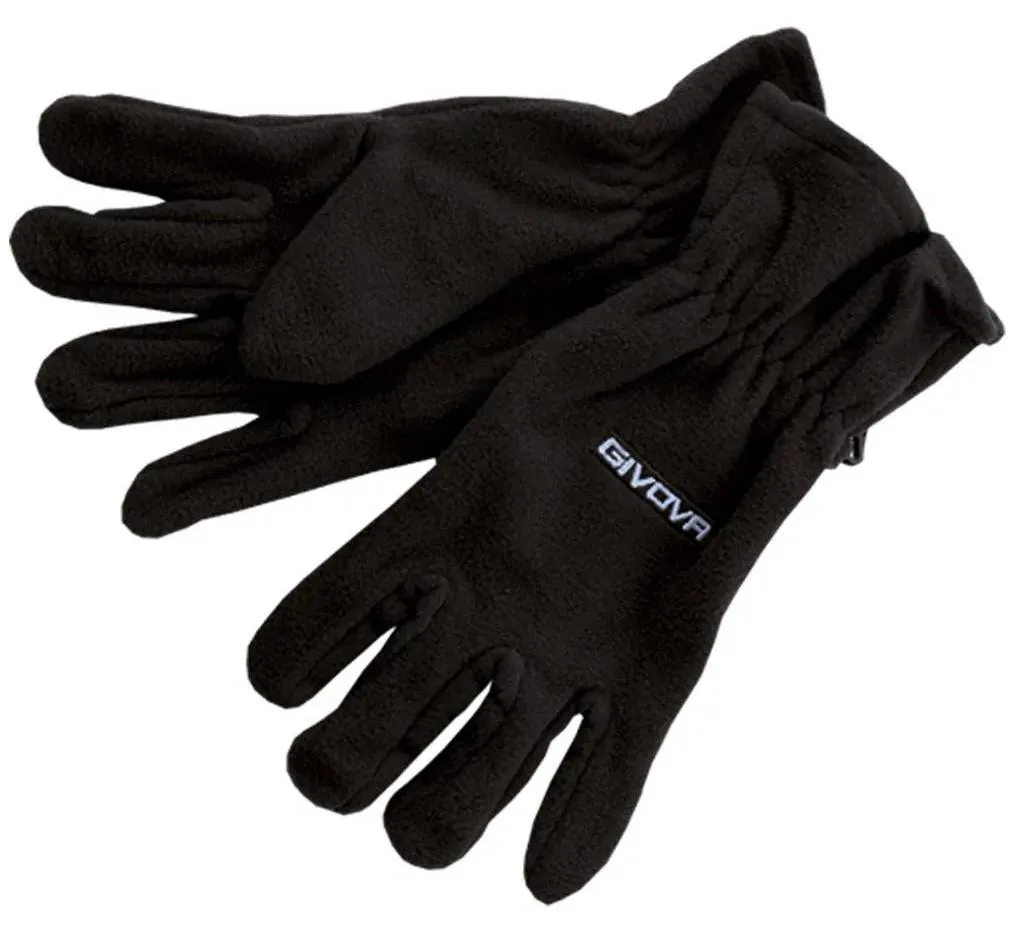 Gants Polaire Givova Noirs : Fini les Mains Froides pendant le Sport !