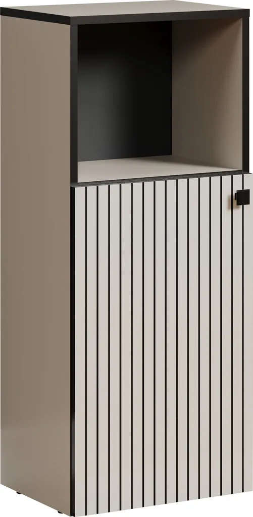 Mobile Bagno Basso 40 cm PUREBLISS | Salvaspazio Moderno 1 Anta