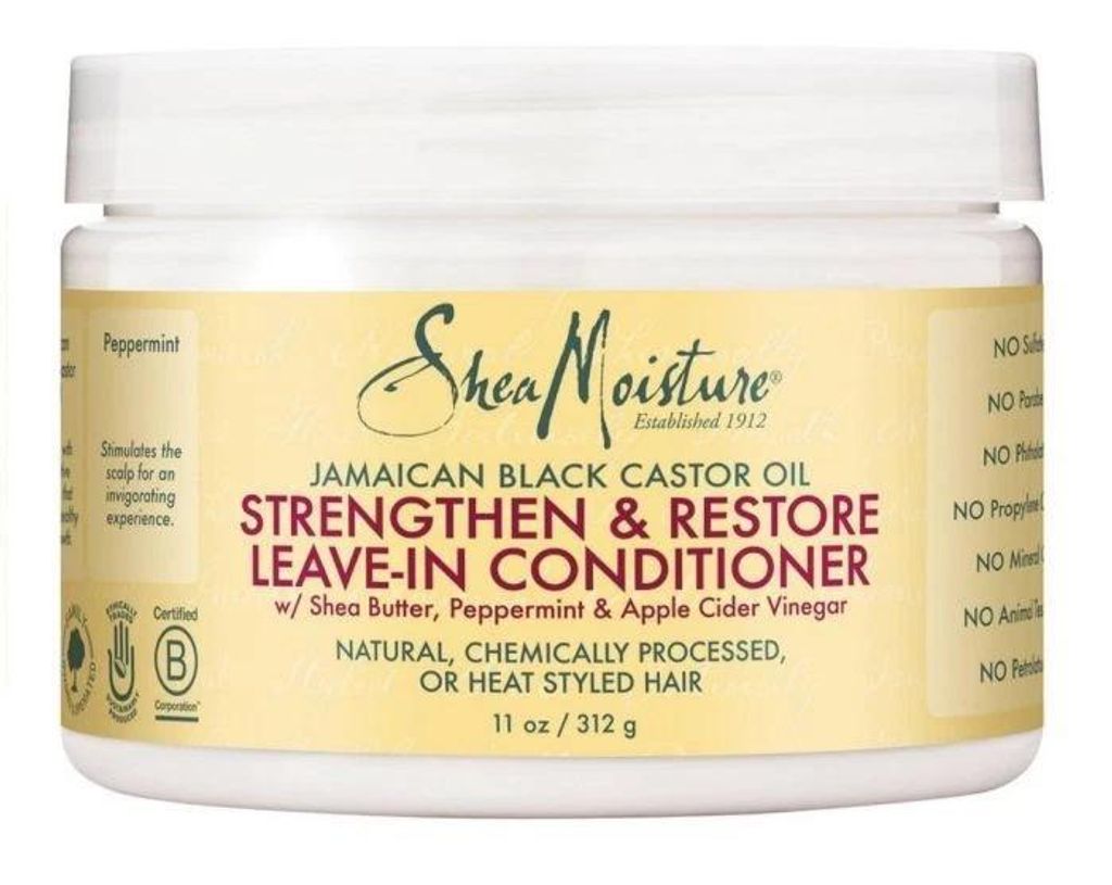Shea Moisture Jamaican Black Castor Oil Leave-in Conditioner 312g.