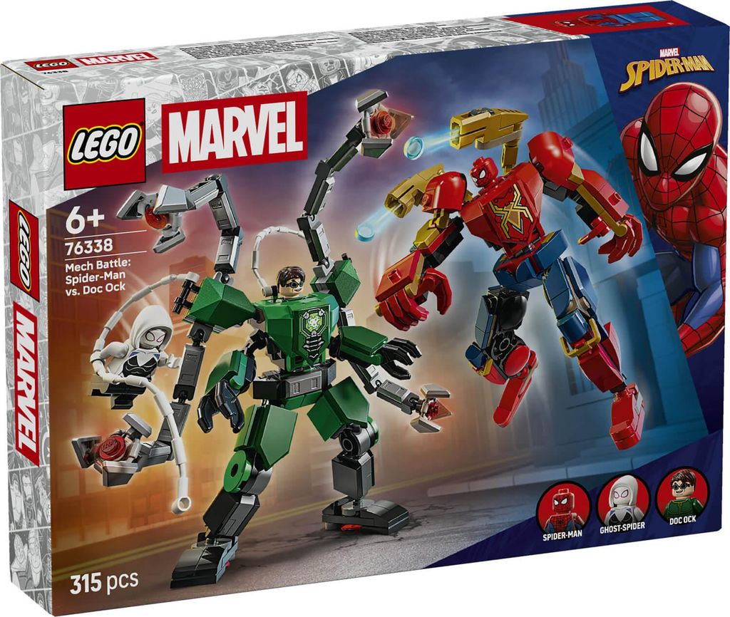 LEGO | Mech-Duell: Spider-Man vs. Doc Ock - Productafbeelding 