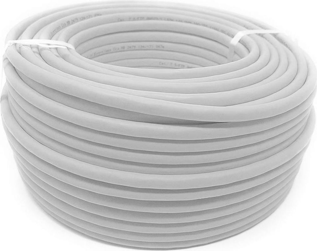 Twisted Pair Cable Cat 6 F/UTP stranded 100m grey 100% copper