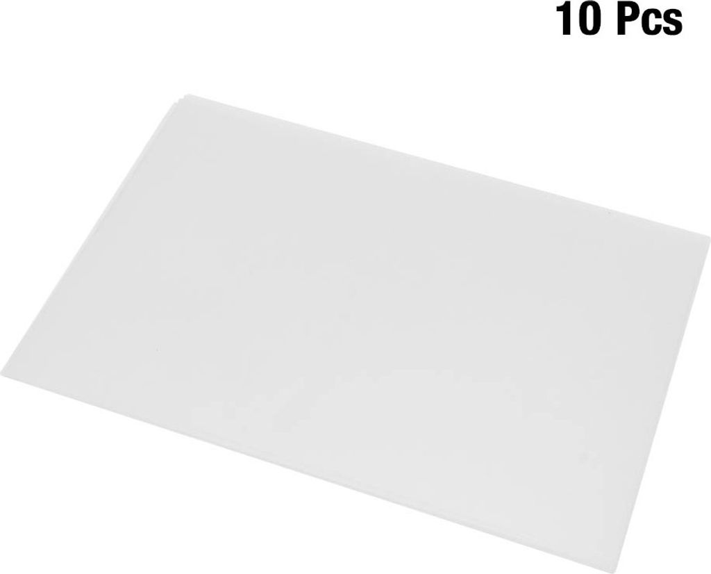 Schrumpfpapier für Buntstifte, transparentes DIY-Material, 0.3mm 20x29cm, ungeschliffen