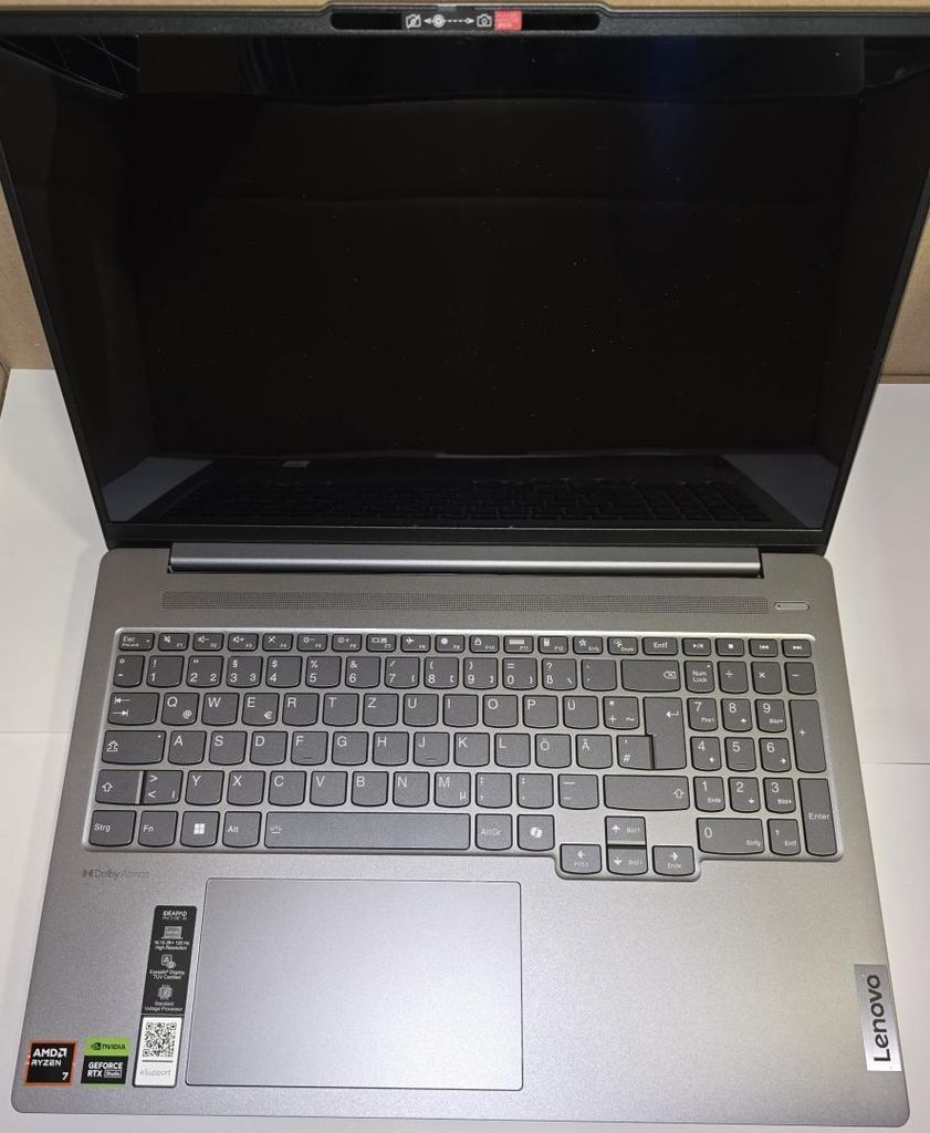 Lenovo Ideapad Pro 5 16AHP9 R7 8845HS/16GB/1TBM2/2K/GC/W11 Produktbild 