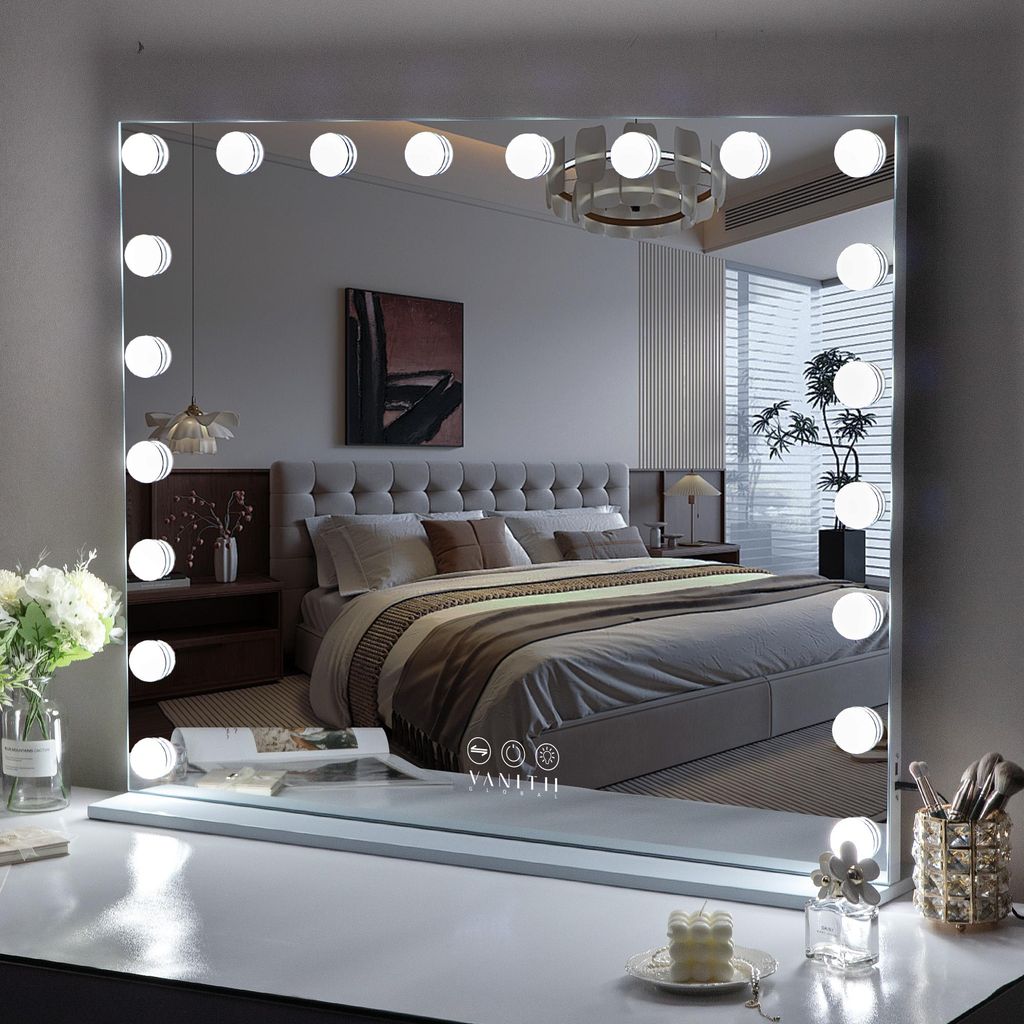 VANITII Hollywood Schminkspiegel 100cm x 80cm mit Produktbild 