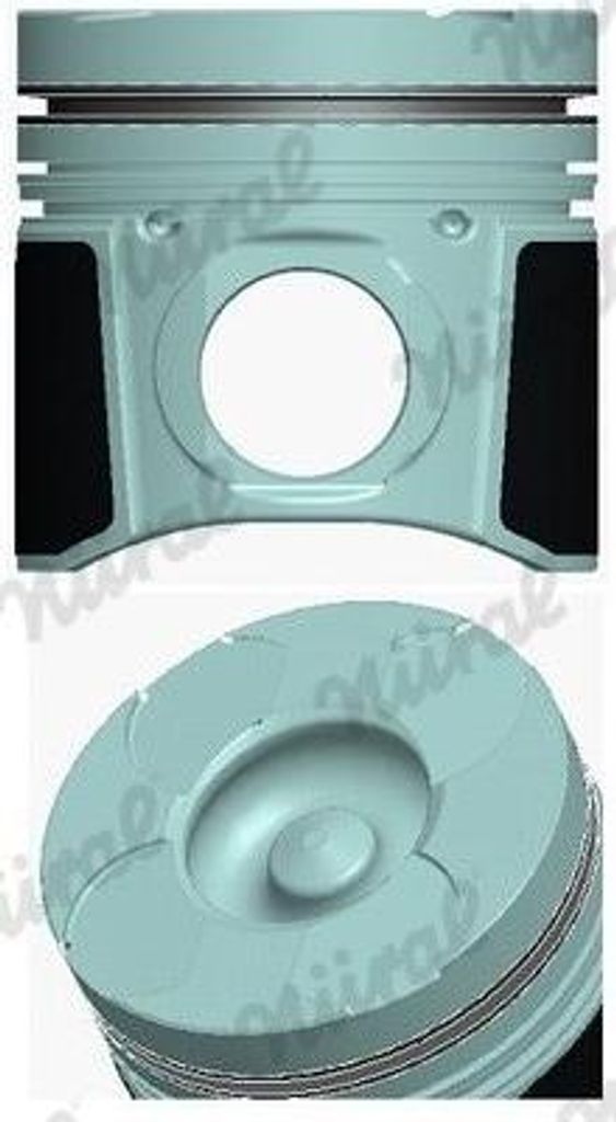 NÜRAL 87-127407-00 Kolben für OPEL Movano Kastenwagen (X70) Movano Bus (X70) Movano Pritsche / Fahrgestell (X70) für RENAULT MASTER II Kasten (FD)