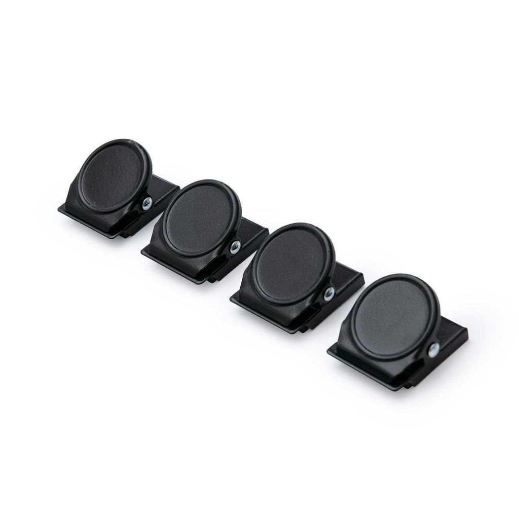 ALLboards Magnet schwarz Metall 4 St.