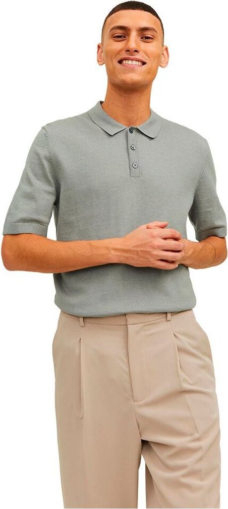 Jack & Jones Emil Kurzarm-poloshirt Grau S Herren Grau S