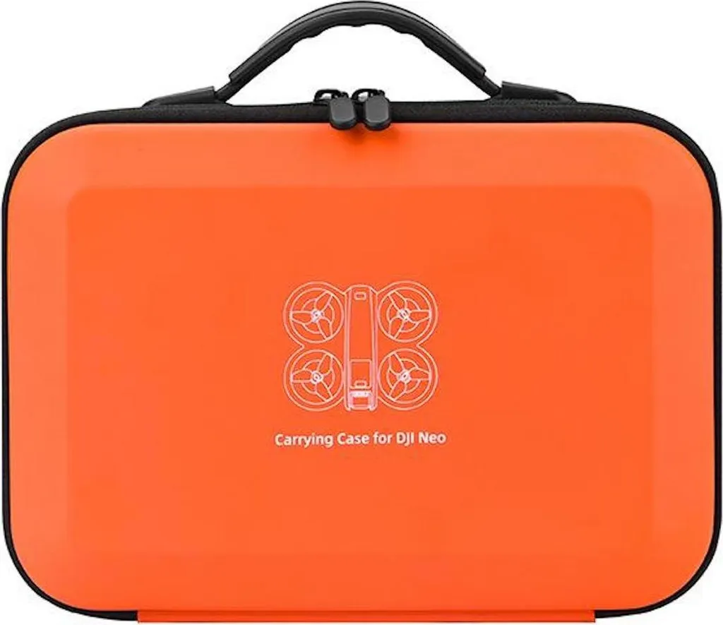 Sac de rangement pour DJI Neo - Étui de transport portable rigide Orange