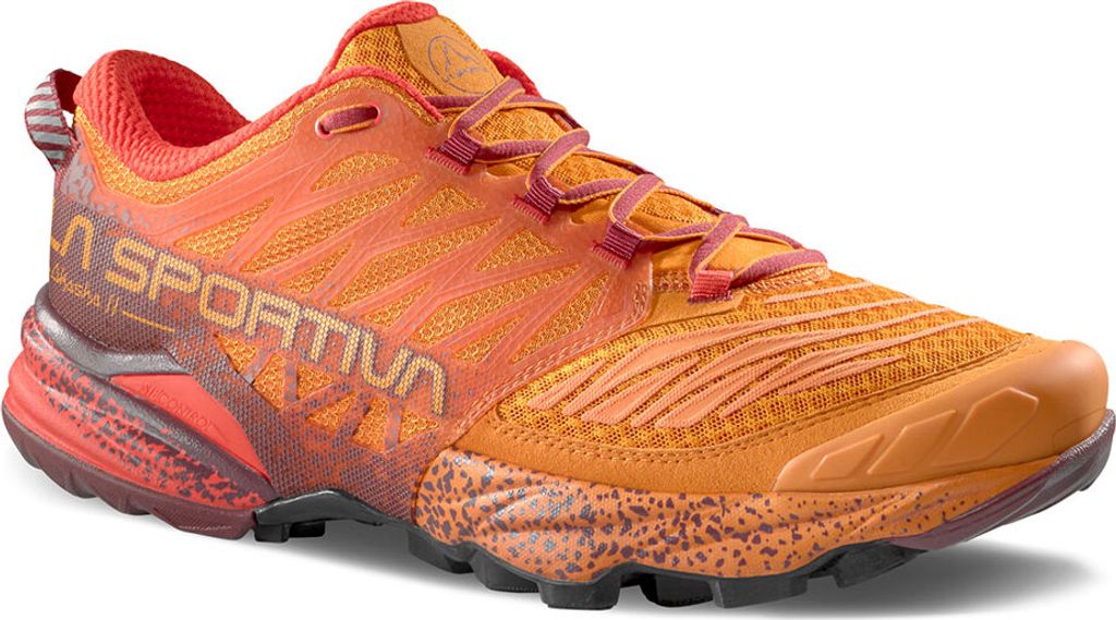 Akasha II, Mountain Running, Man, Shoes, Low Cut, O08R25 Hawaiian Sun/Redwood, 40.5 - La Sportiva