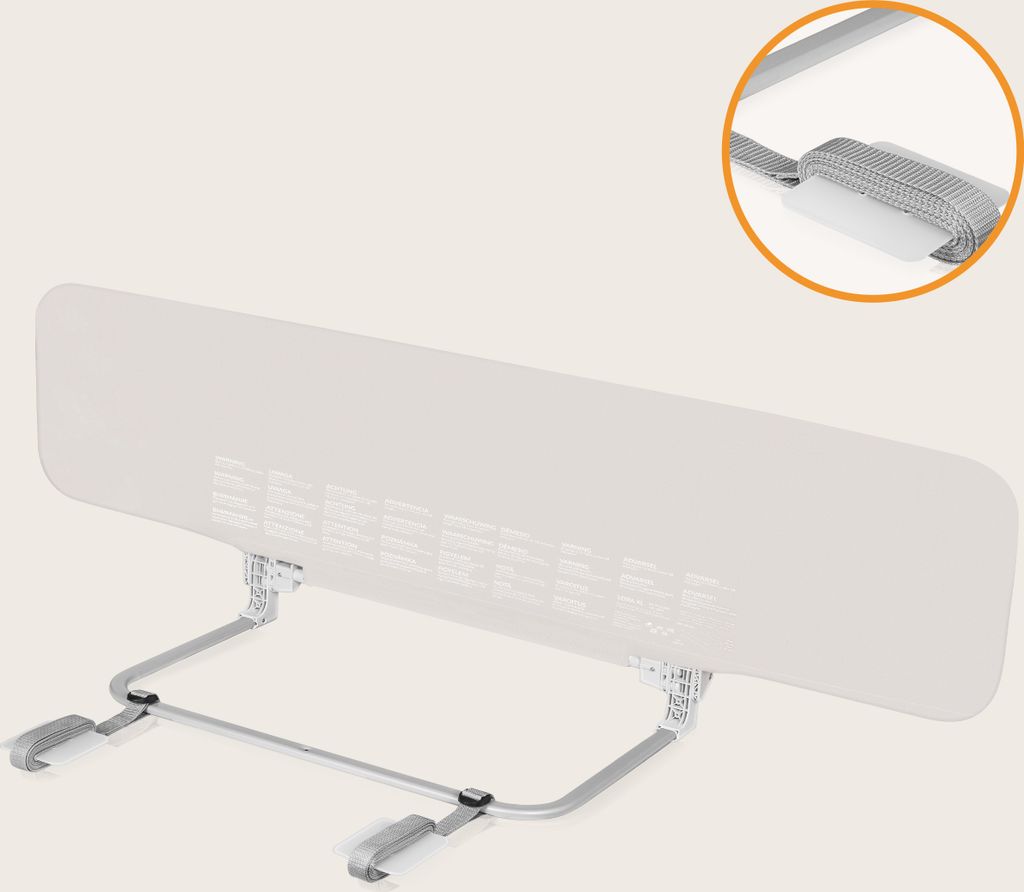 Lionelo LORA XL protection de lit, Montage facile et Image du produit 