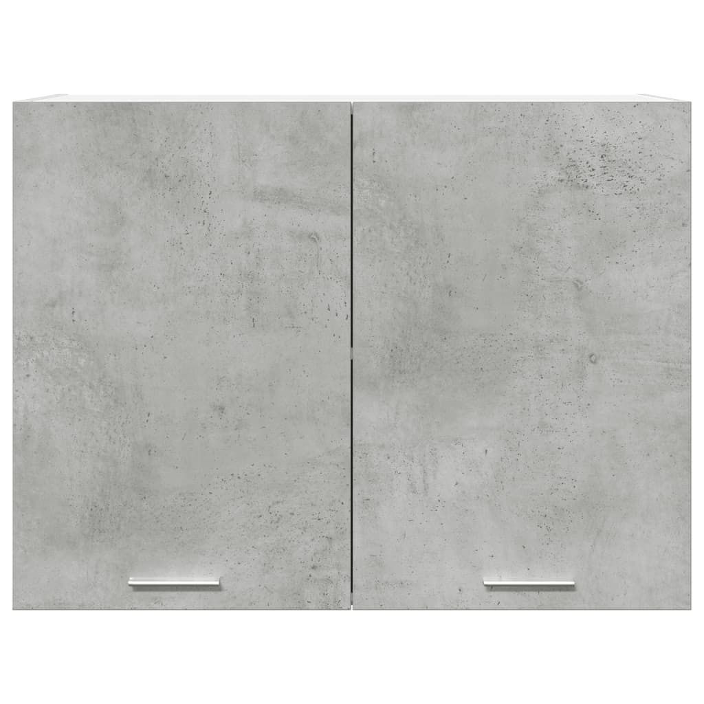 vidaXL Hängeschrank Betongrau 80x31x60 cm Holzwerkstoff Produktbild 6