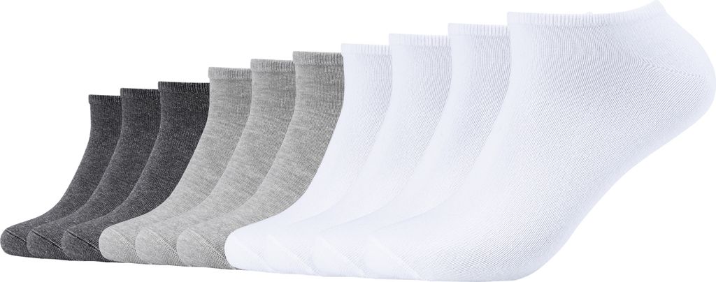 s.Oliver Sneakersocken Essentials Essential 10er Pack weiß mix 39-42