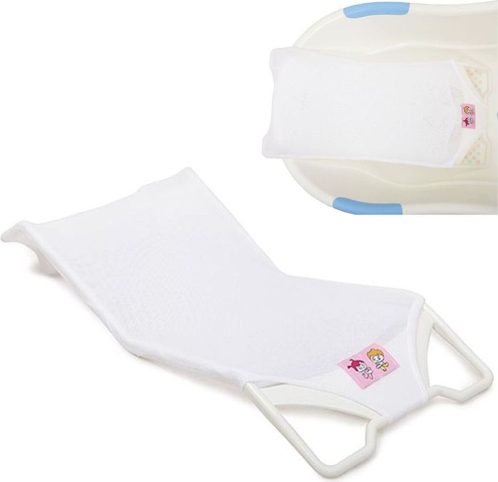 Moni Baby-Badewannen-Liege Delta 8852, Badewannensitz, Badehelfer ab Geburt