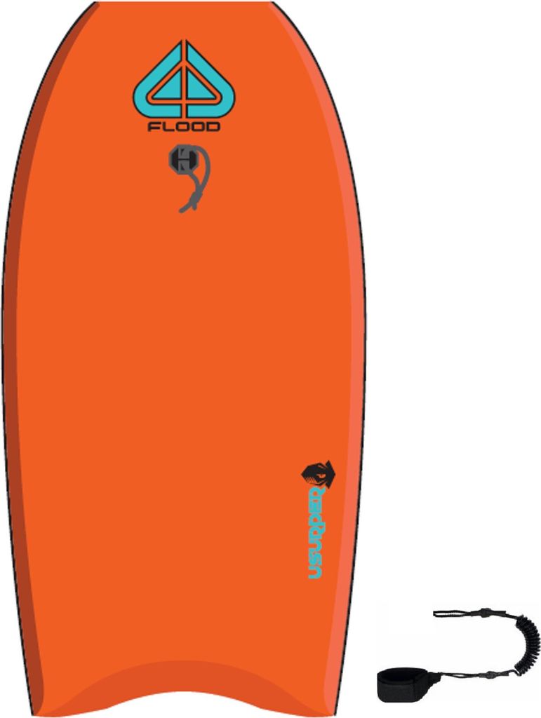 FLOOD Bodyboard Usurper 42 Orange Aqua Produktbild 