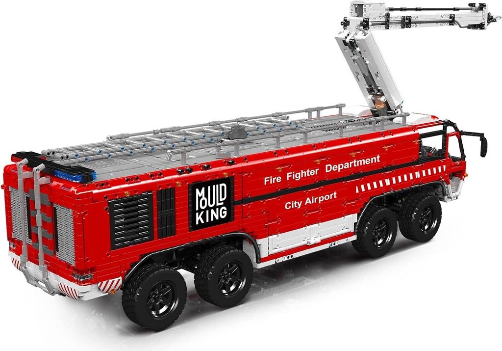 Mould King Konstruktionsspielsteine 19004 Feuerwehrfahrzeug Produktbild 3