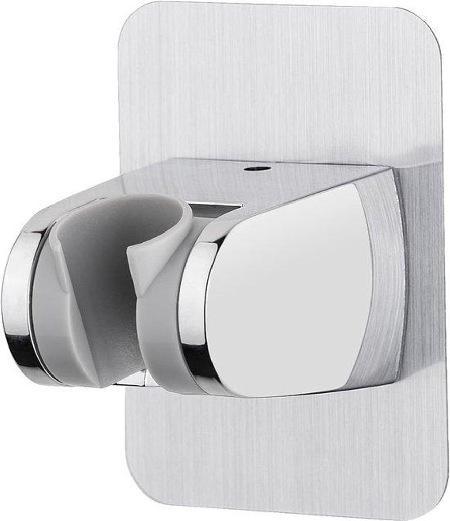 Duschhalter – Verstelbar 45°, universell, Wandmontage, Chromsilber