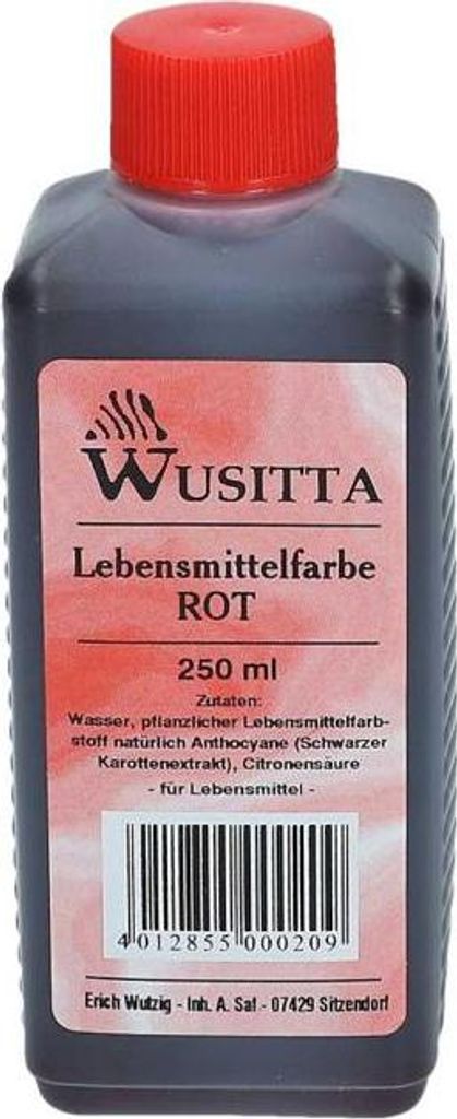 Wusitta Lebensmittelfarbe Rot Lebensmittel Färben Halloween Produktbild 