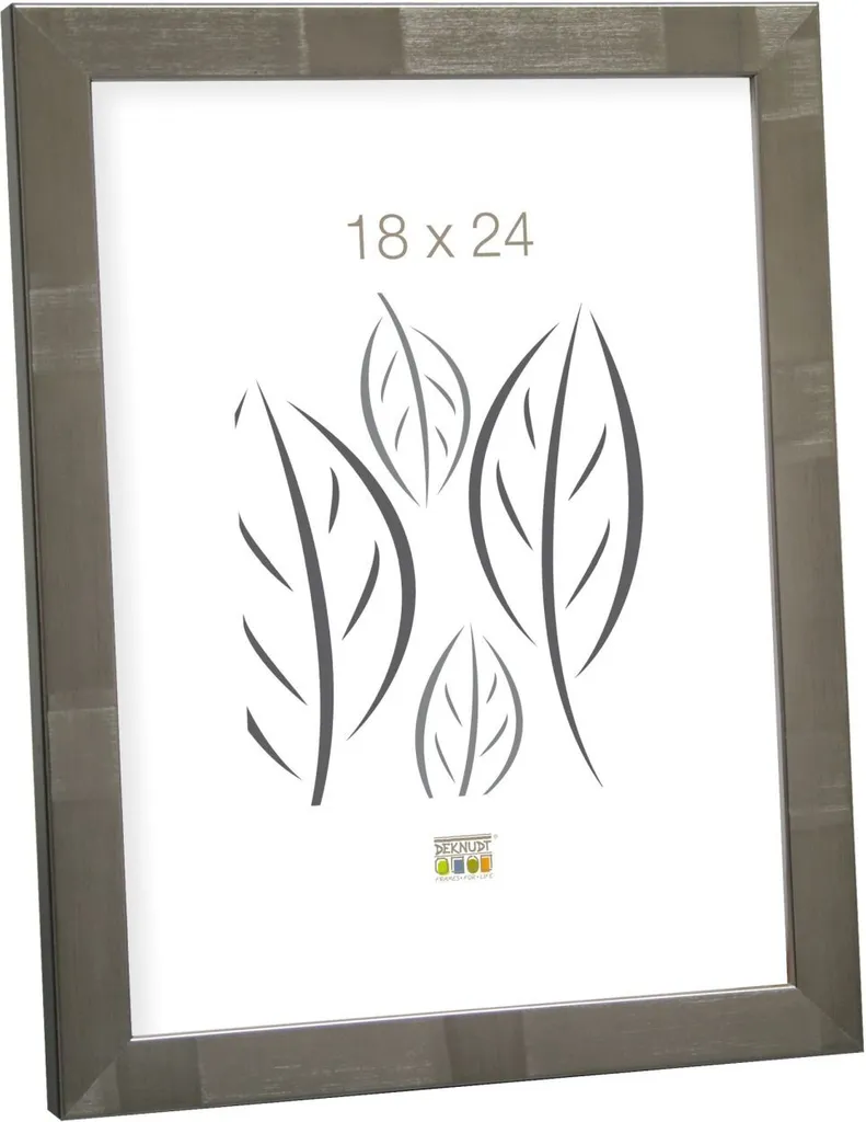 Portafoto Argento 10x15 S43ND Moderno | Cornice Legno Minimal Design