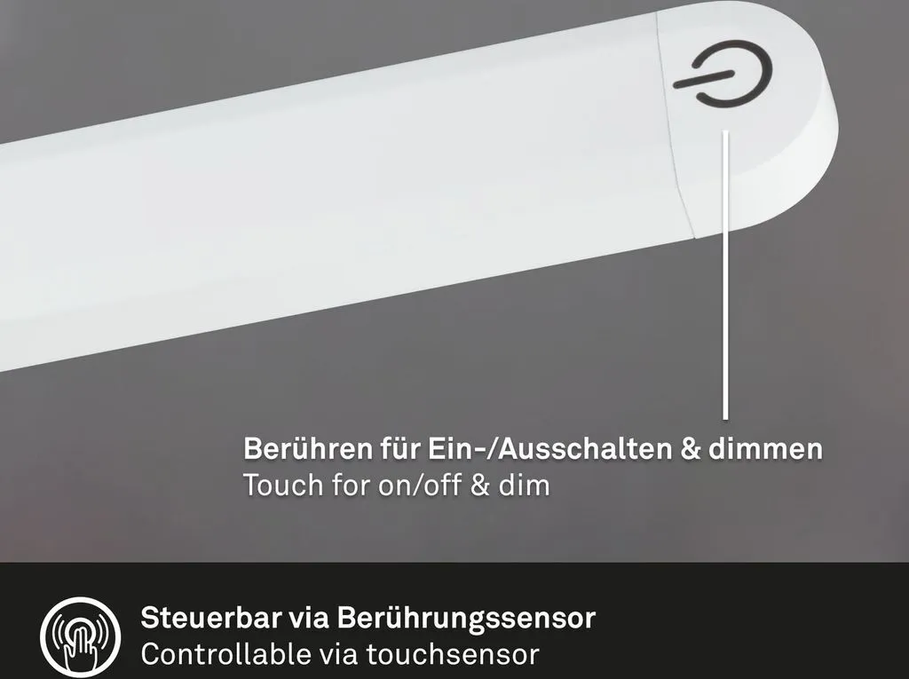 Lampadaire LED Tactile Variable pour Éclairage Sans Éblouissement Blanc - 3