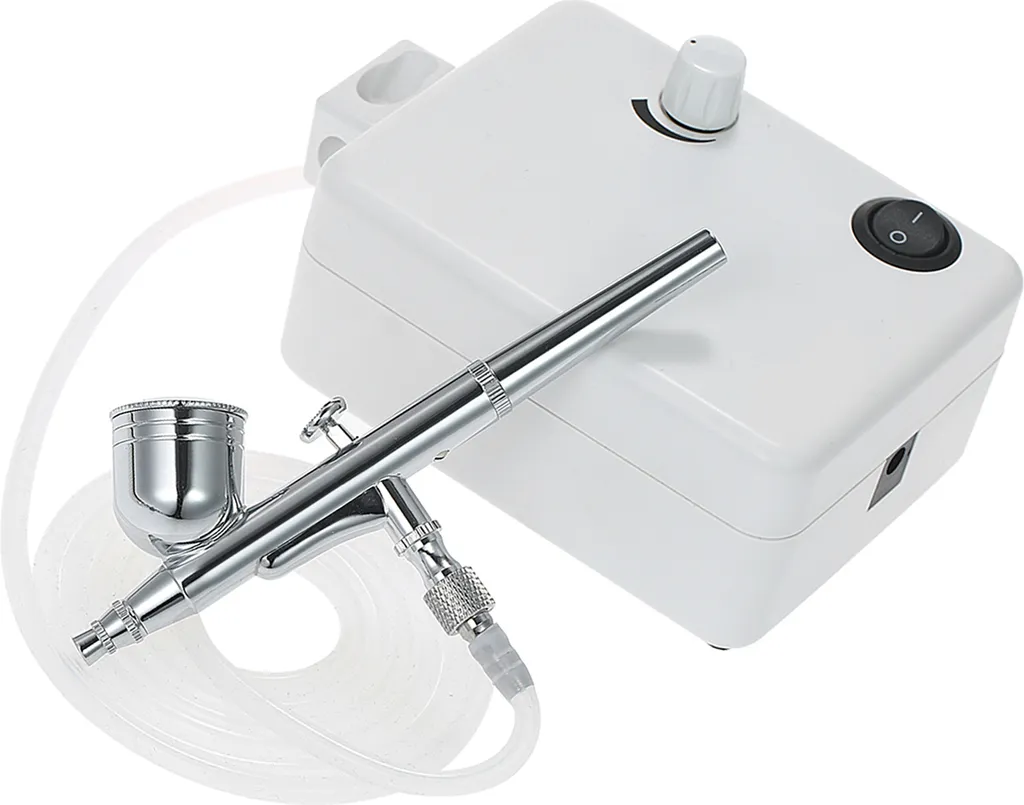 Kit Aérographe Polyvalent - Double Action et Compresseur Ultra Léger