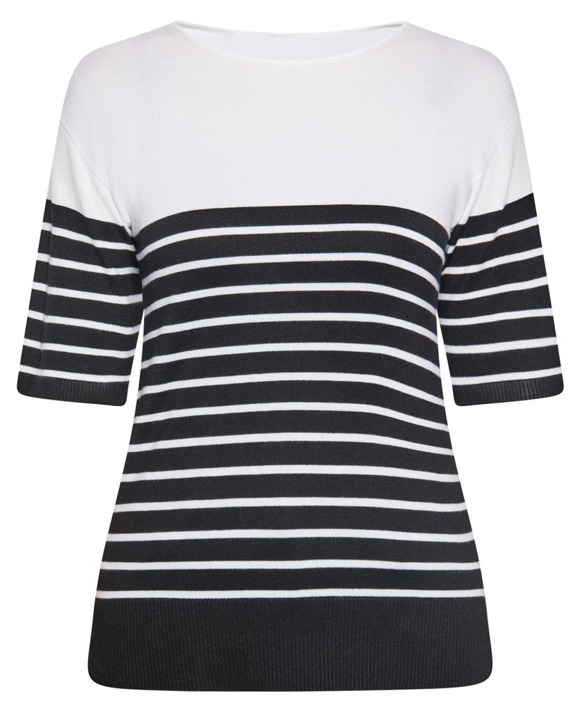 Mutha Damen T-Shirt - schwarz-weiß, L