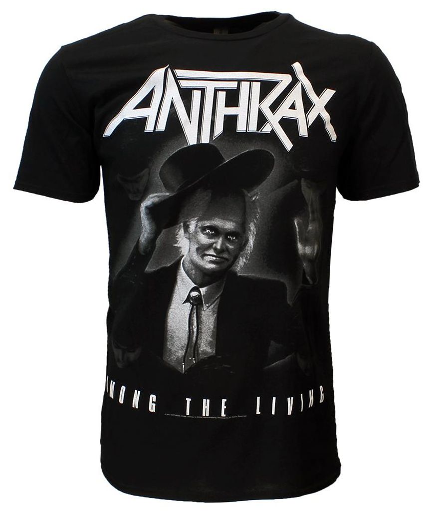 Anthrax Among The Living T-Shirt – Offizielles Merchandise - L