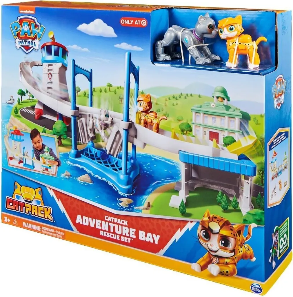 Spin Master Paw Patrol Catpack Cat Rescue Station - Set de jeu Pat'Patrouille