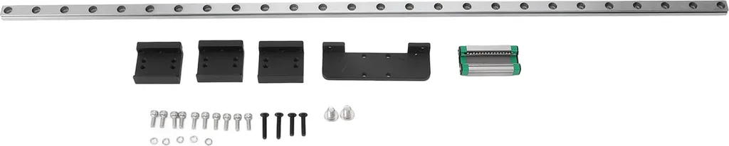 Kit Rail Linéaire Axe X Acier High Carbon pour Neptune 3 Max et 4 Max