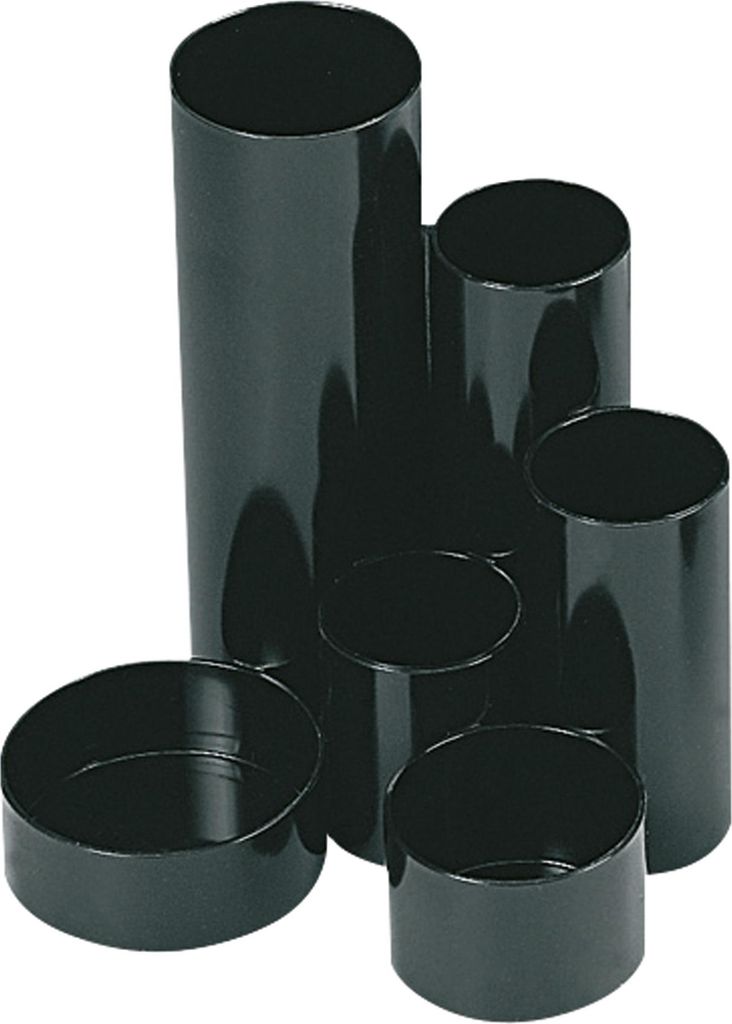 WEDO Stifteköcher Junior 245257201 6Fächer Kunststoff schwarz
