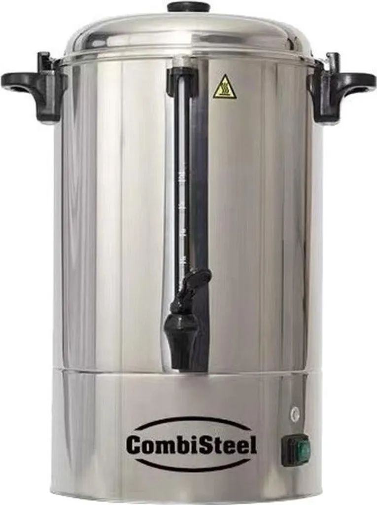 Cafetière inox double paroi Combisteel 6L maintien au chaud optimal