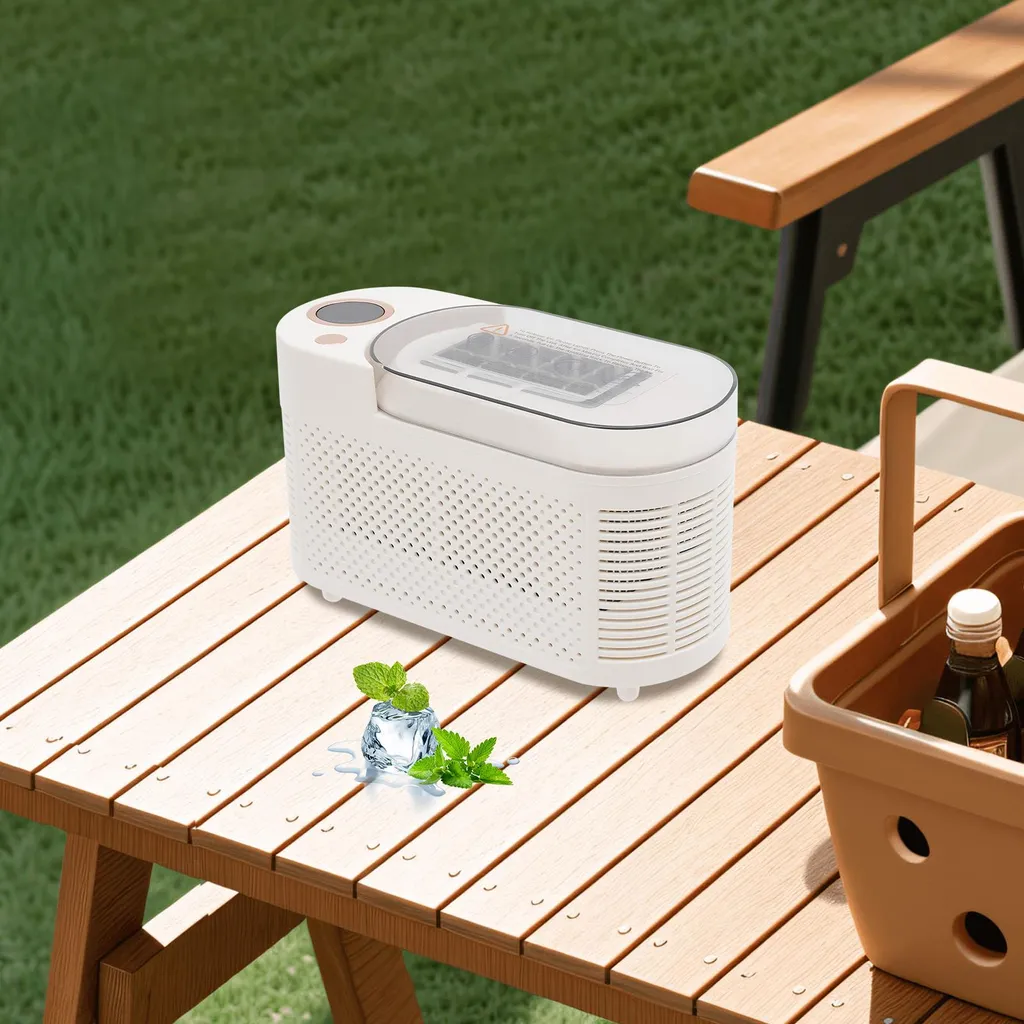 Machine à glace performante et compacte - Modèle beige gain de place - 2